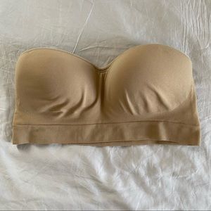 Yummie Peyton Strapless Convertible Bra Almond Size M